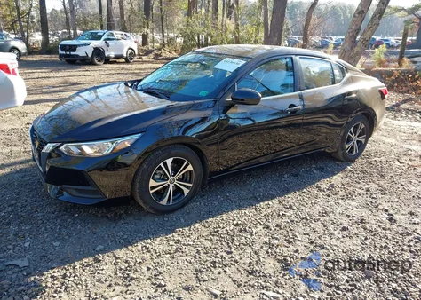 2021 Nissan Sentra Sv Xtronic Cvt z USA, uszkodzony, nr VIN 3N1AB8CV1MY237146